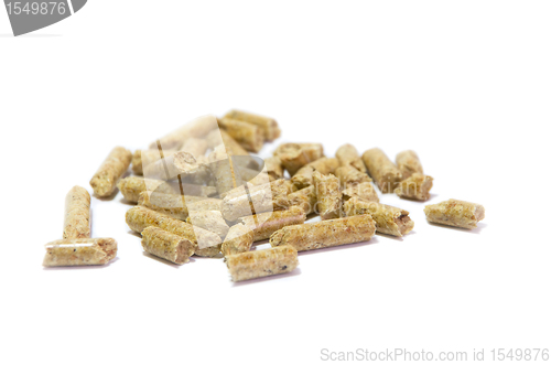Image of wood pellets