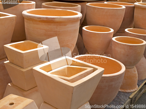 Image of flower pots