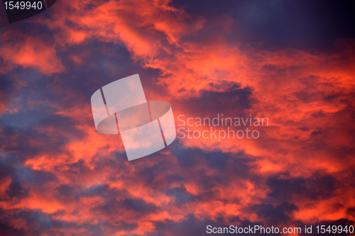 Image of Sunset sky 