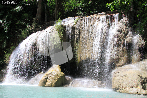 Image of Erawan waterfall