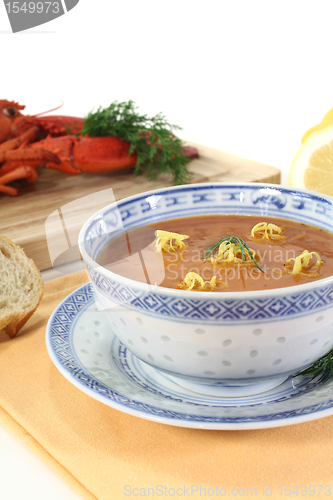 Image of fresh Asian Lobster Bisque