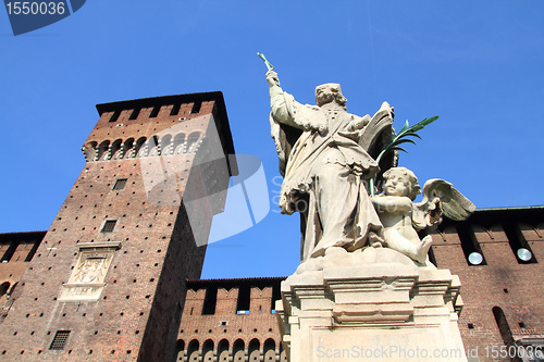 Image of Milan castle