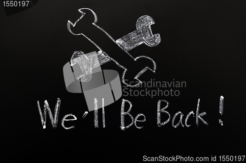 Image of We'll be back