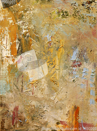 Image of mixed media on canvas