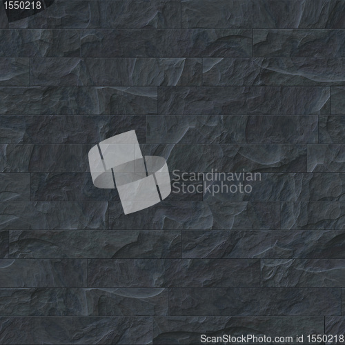 Image of seamless black stone texture