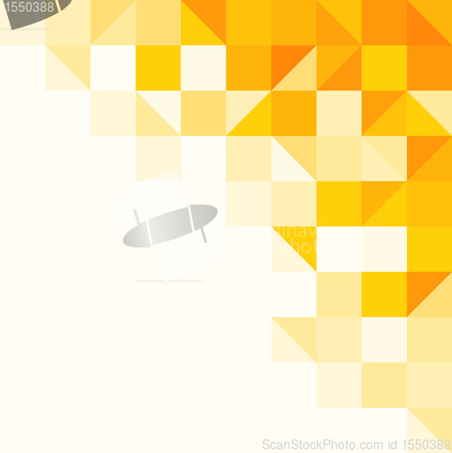Image of Yellow Abstract Pattern