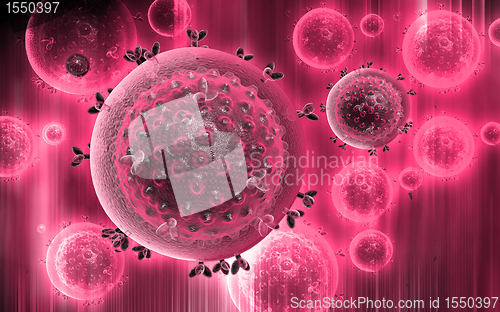 Image of HIV Virus