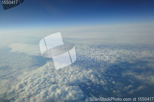 Image of View from 40000 feet in a Boeing 737