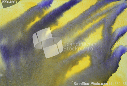 Image of Abstract watercolor background on paper texture