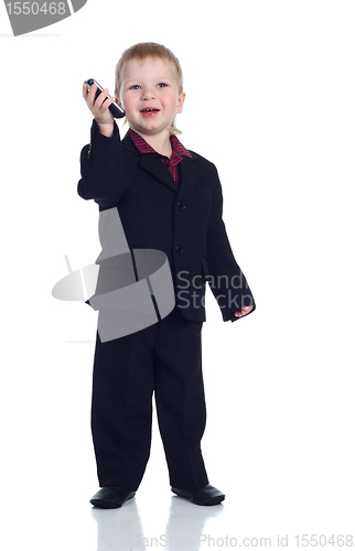 Image of Little businessman 