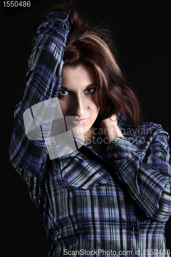 Image of Face portrait of a girl