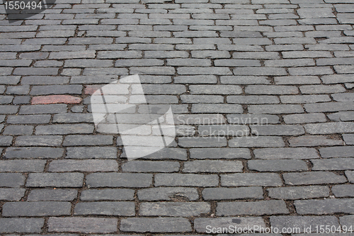 Image of Cobbled roadway