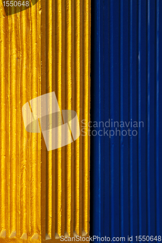 Image of Gold and blue