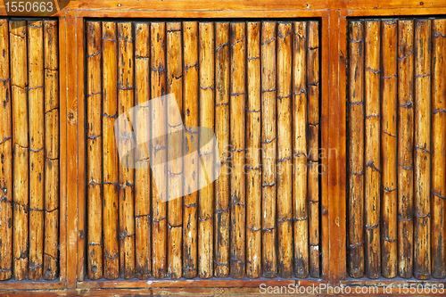 Image of Bamboo wall