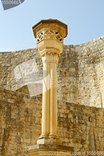 Image of Dubrovnik pillar