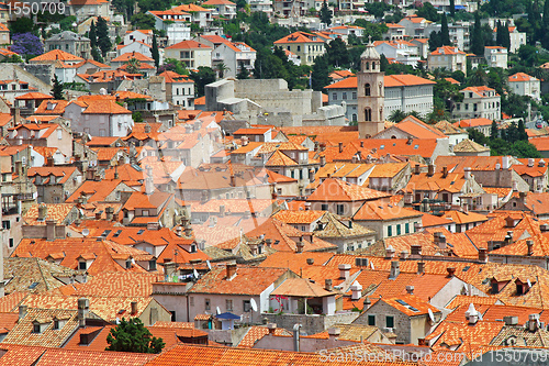 Image of Dubrovnik rooftops