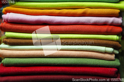 Image of Color textile pile