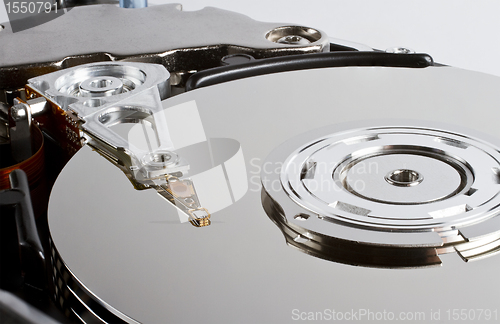 Image of open hard drive