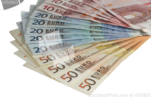 Image of euro bills