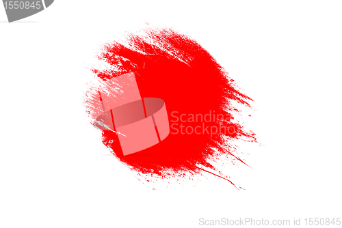 Image of Japan flag grunge 
