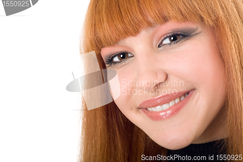 Image of Portrait of the attractive young woman