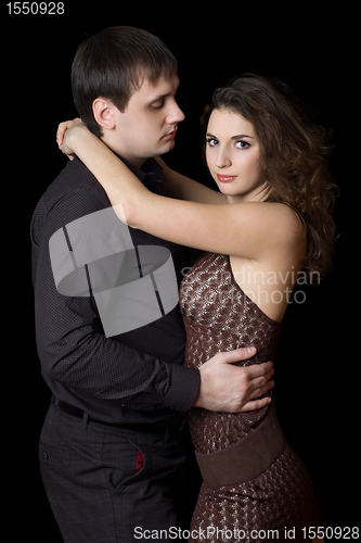 Image of Nice hugging couple