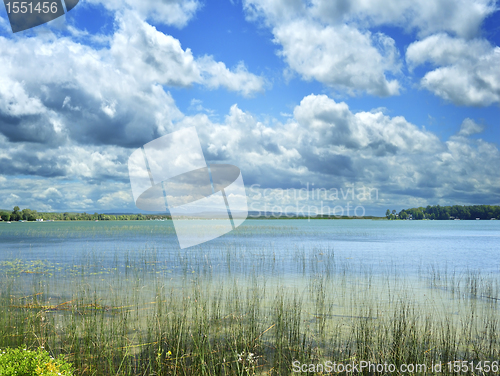 Image of Lake And A Blue Sky