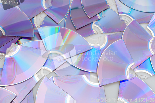 Image of Broken CDs