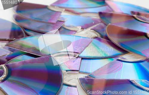 Image of Broken CDs