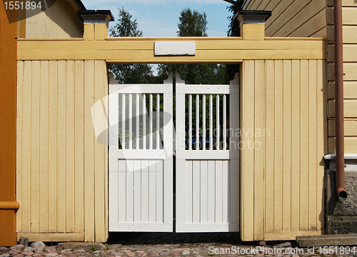 Image of Wooden Gate