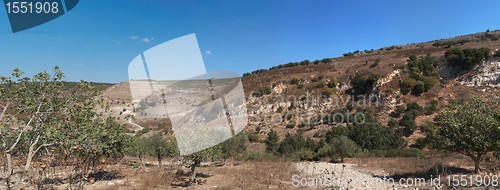 Image of Mediterranean hills landscape