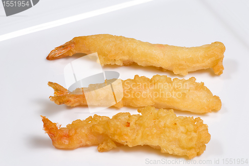 Image of Tempura seafood