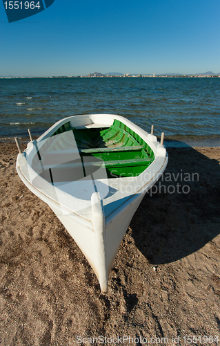 Image of White boat