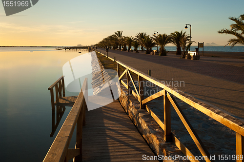 Image of La Manga promenade