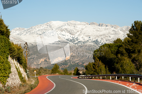 Image of Guadalest road