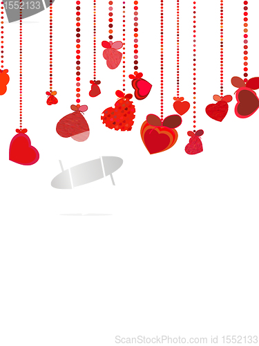 Image of Valentines Day Background. EPS 8