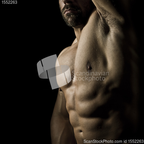 Image of bodybuilding man