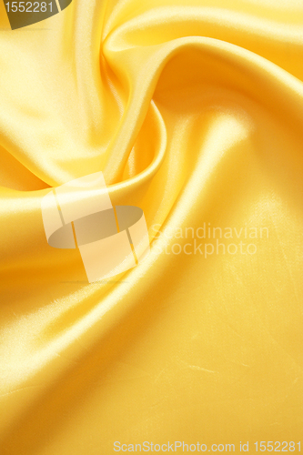 Image of Smooth elegant golden silk