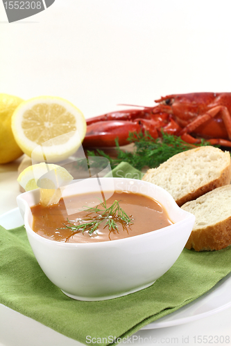 Image of Lobster cream soup