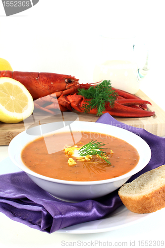 Image of Lobster cream soup