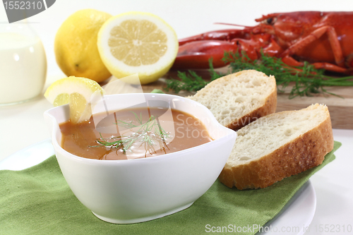 Image of Lobster cream soup