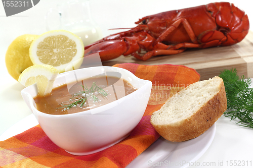 Image of Lobster cream soup
