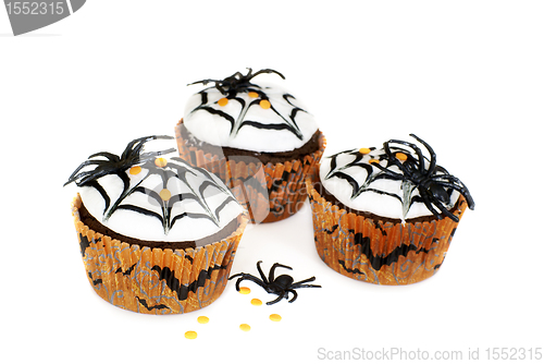 Image of Halloween cupcakes