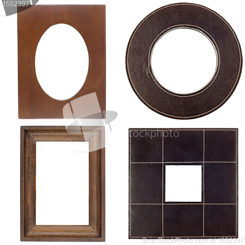 Image of Four antique picture frames