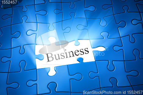 Image of jigsaw puzzle business