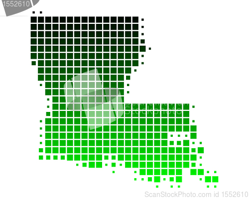 Image of Map of Louisiana