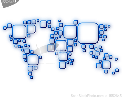 Image of World map