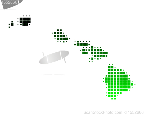 Image of Map of Hawaii