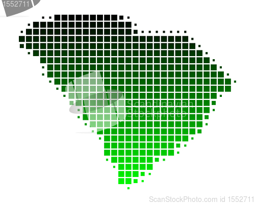 Image of Map of South Carolina