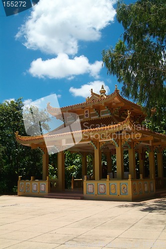 Image of Building at Chinese temple